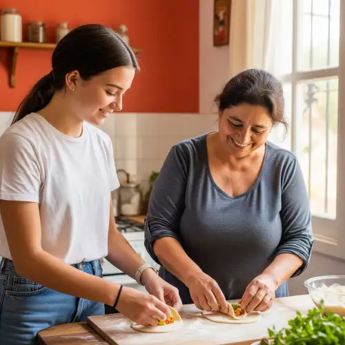moovy-anno-estero-argentina-host-family-cucina